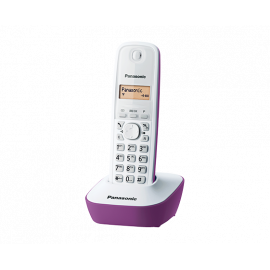 Ψηφιακό ασύρματο τηλέφωνο Panasonic KX-TG1611 (Μωβ)