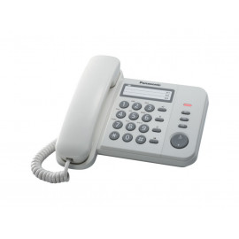 Ενσύρματη τηλεφωνική συσκευή γραφείου Panasonic KX-TS520 (Λευκή)
