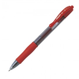 Στυλό GEL PILOT G-2 1.0 mm (Κόκκινο) (2627002) (PILBLG21R)