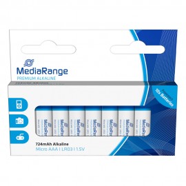 Αλκαλική Μπαταρία MediaRange Premium AAA 1.5V (LR3) (10 Pack) (MRBAT102)