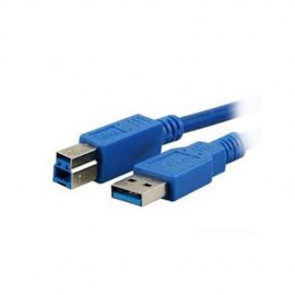 Καλώδιο MediaRange USB 3.0 AM/BM 1.8M Blue (MRCS144)