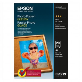 Φωτογραφικό Χαρτί EPSON Glossy A4 20 Φύλλα (C13S042538) (EPSS042538)