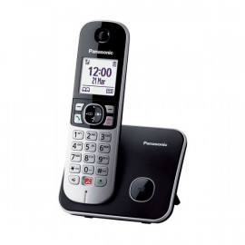 Ψηφιακό ασύρματο τηλέφωνο Panasonic KX-TG6851 (Μαύρο)