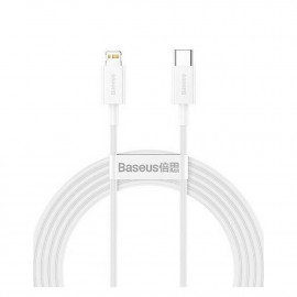 Baseus Type-C - Lightning Superior Series fast charging data cable PD 20W 2m White (CATLYS-C02) (BASCATLYS-C02)