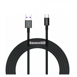 Baseus Type-C - Type-C Superior cable Quick Charge / Power Delivery / FCP 100W 5A 20V 2m black (CATYS-C01) (BASCATYS-C01)