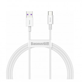 Baseus Type-C - Type-C Superior cable Quick Charge / Power Delivery / FCP 100W 5A 20V 2m white (CATYS-C02) (BASCATYS-C02)