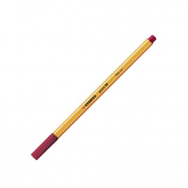 Μαρκαδόρος Σχεδίου STABILO Point 88 0.4 mm (Deep Red) (88/50)