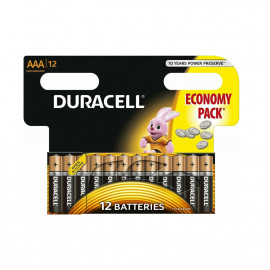Duracell Αλκαλικές Μπαταρίες AAA 1.5V 12τμχ (DRAAALR03)(DURDRAAALR03)