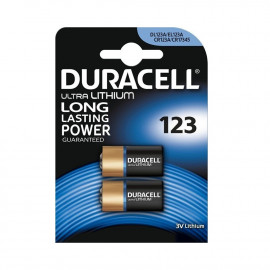 Duracell Ultra Μπαταρίες Λιθίου CR123A 3V 2τμχ (DUCR123A)(DURDUCR123A)