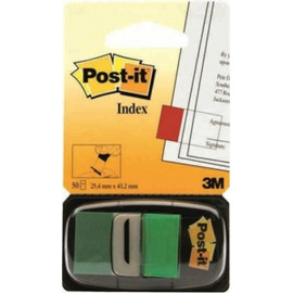 Σελιδοδείκτες 3Μ Post-it 25.4 x 43.2 mm Πράσινο (50 Φύλλων)