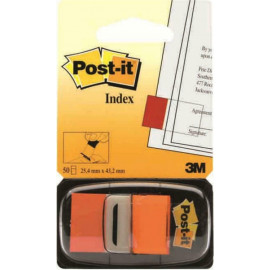 Σελιδοδείκτες 3Μ Post-it 25.4 x 43.2 mm Πορτοκαλί (50 Φύλλων)