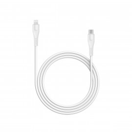 Canyon Charge And Sync Cable, USB Type-C - Lightning MFI-4 White- CNS-MFIC4W