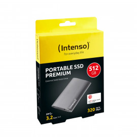 Intenso Premium Edition USB 3.0 Εξωτερικός SSD 512GB 1.8″ Ανθρακί - 3823450