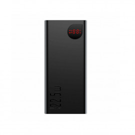 Baseus Adaman Power Bank 20000mAh 22.5W με 2 Θύρες USB-A και Θύρα USB-C Quick Charge 3.0 Μαύρο (PPAD070101) (BASPPAD070101)