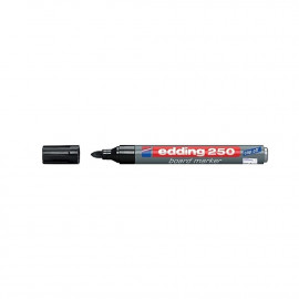 Edding 250 Μαρκαδόρος Πίνακα 3mm Μαύρος (4-250001) (EDD4-250001)