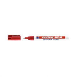 Edding 404 Permanent Marker Red (4-404002) (EDD4-404002)