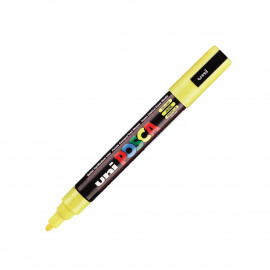 Uni-Ball Μαρκαδοροι Posca Pc-5M Medium Yellow (PC5MMY) (UNIPC5MMY)