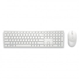 Dell Πληκτρολόγιο-Ποντίκι  Pro  KM5221W  Ασύρματο  White  GR (580-AKHH) (DEL580-AKHH)