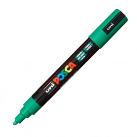 Uni-Ball Μαρκαδοροι Posca Pc-5M Medium Green (PC5MMGR) (UNIPC5MMGR)