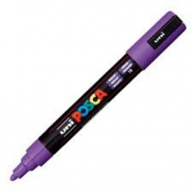 Uni-Ball Μαρκαδοροι Posca Pc-5M Medium Violet (PC5MMVI) (UNIPC5MMVI)