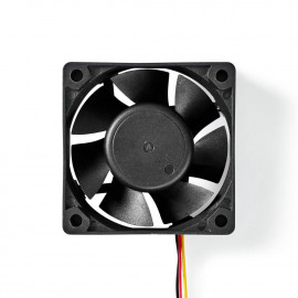 Nedis DC Fan 60 mm 3-Pin 32.3 dBA Black (DCFAN6025BK) (NEDDCFAN6025BK)