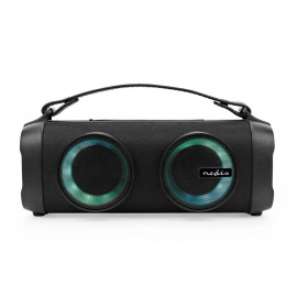 Nedis Party Boombox Ηχείο Bluetooth 34W με Διάρκεια Μπαταρίας έως 5 ώρες Μαύρο (SPBB306BK) (NEDSPBB306BK)