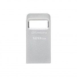 Kingston DataTraveler Micro Gen2 128GB USB 3.2 Stick Silver (DTMC3G2/128GB) (KINDTMC3G2-128GB)