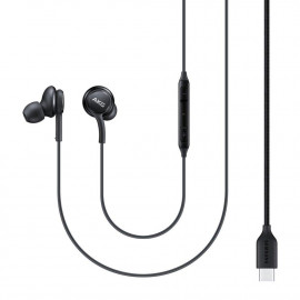 Samsung EO-IC100 In-ear Handsfree με Βύσμα USB-C Μαύρο (IC100BBEGEU) (SAMIC100BBEGEU)