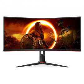 AOC CU34G2XE/BK Curved Ultra Wide Gaming Monitor 34'' (CU34G2XE/BK) (AOCCU34G2XEBK)