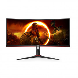 AOC CU34G2XP/BK Curved Ultra Wide Gaming Monitor 34'' (CU34G2XE/BK) (AOCCU34G2XPBK)