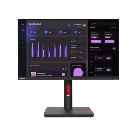 LENOVO Monitor ThinkVision T24i-30 23.8'' IPS FHD, HDMΙ, Display Port, VGA, Height adjustable, 3YearsW