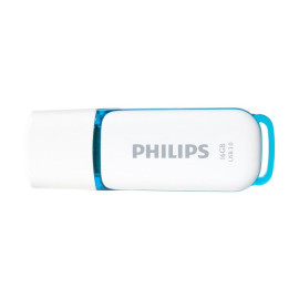 Philips Snow 16GB USB 3.0 Stick Λευκό (FM16FD75B/00) (PHIFM16FD75B-00)