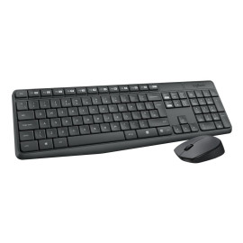 Logitech MK235 Desktop Combo GR (Black, Wireless) (LOGMK235GR)