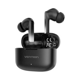 VENTION True Wireless ENC Bluetooth Earbuds Elf E04 Black (NBIB0) (VENNBIB0)