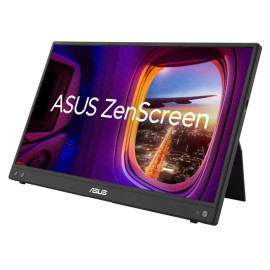 ASUS Monitor ZenScreen MB16AHV 15.6'' FHD 5ms IPS, Portable USB Monitor, USB-C, HDMI, 3YearsW