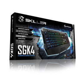 Sharkoon Skiller SGK4 Gaming Πληκτρολόγιο με RGB φωτισμό Αγγλικό US (SKSGK4US) (SHRSKSGK4US)