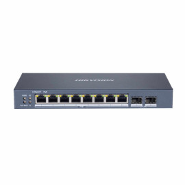 Hikvision 10 Port Unmanaged PoE Switch L2 Series (DS-3E1510P-EIV2) (HKVDS-3E1510P-EIV2)