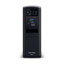 CYBERPOWER UPS Intelligent  CP1600EPFCLCD Line Interactive APFC LCD 1600VA