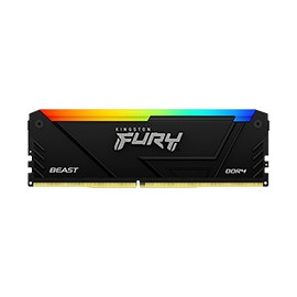 KINGSTON Memory KF436C17BB2A/8 FURY Beast RGB Black XMP, 3600MT/s, 8GB