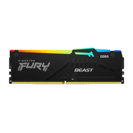 KINGSTON Memory KF556C40BBAK2-32 FURY Beast RGB DDR5, 5600MT/s, 32GB Kit of 2