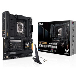 ASUS MOTHERBOARD TUF GAMING B760-PLUS WIFI D4, 1700, DDR4, ATX