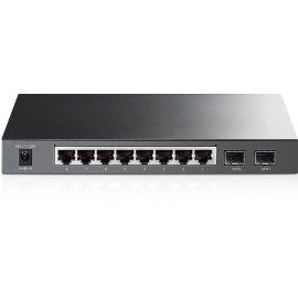 TP-LINK Switch TL-SG2210P, 8-Port Gigabit Smart PoE Switch with 2 SFP Slots