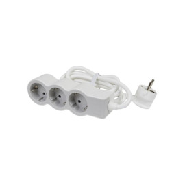 Legrand SurgeArrest 3 Outlets 1.5m Cable  White/Grey