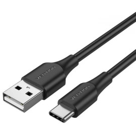 VENTION USB 2.0 A Male to Type-C Male 3A Cable 3M Black (CTHBI) (VENCTHBI)