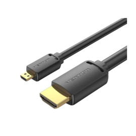 VENTION Micro HDMI to HDMI 4K HD Cable 2M Black (AGIBH) (VENAGIBH)