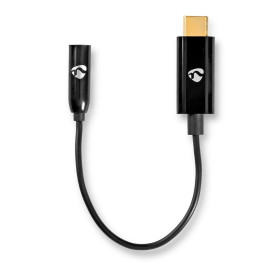 Nedis Αντάπτορας Jack 3.5mm θηλυκό/ USB-C αρσενικό Mαύρο (CCBW65950BK015) (NEDCCBW65950BK015)