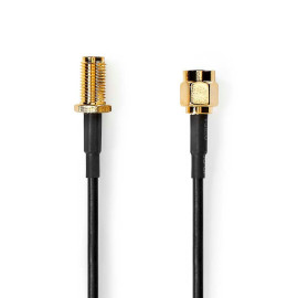 Nedis SMA Cable (CSGL02010BK10) (NEDCSGL02010BK10)