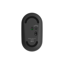 Logitech Pebble 2 M350s Ασύρματο Bluetooth Ποντίκι Graphite (910-007015) (LOGM350SBK)