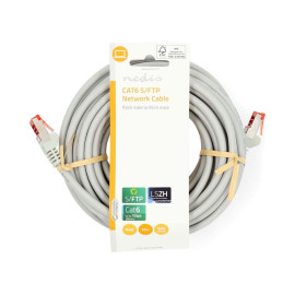 Nedis Καλώδιο CAT6 RJ45 Male to RJ45 Male 10m Grey (CCGL85221GY1000 (NEDCCGL85221GY100)