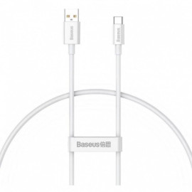 Baseus Cable USB do USB-C Superior 100W 0.25m (white) (P10320102214-00) (BASP10320102214-00)